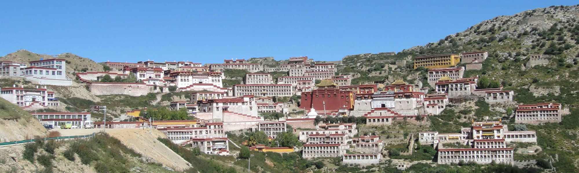 Ganden Monastery the seat of His Holiness the Ganden Tripa